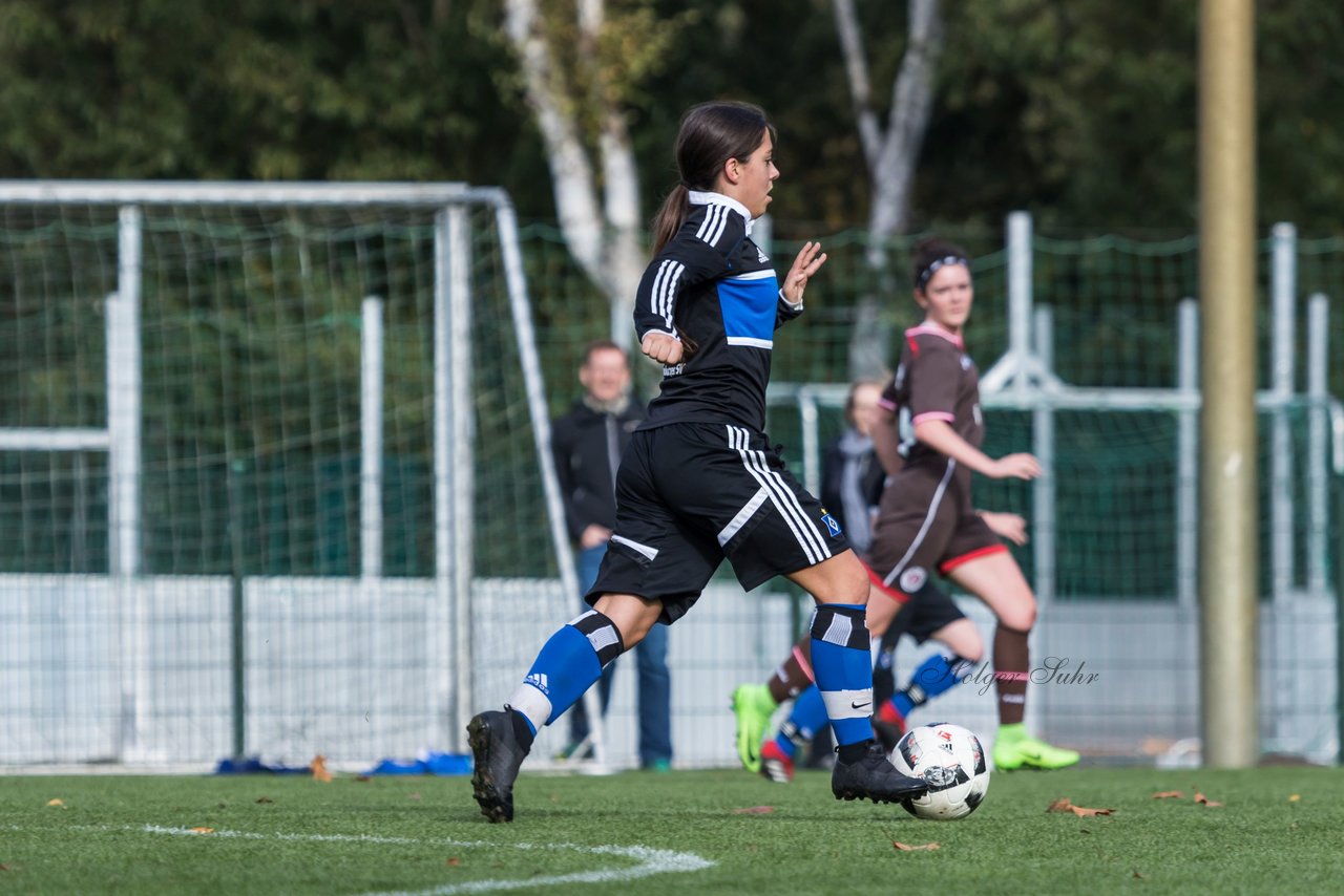 Bild 241 - B-Juniorinnen Hamburger SV - FC St.Pauli : Ergebnis: 1:2